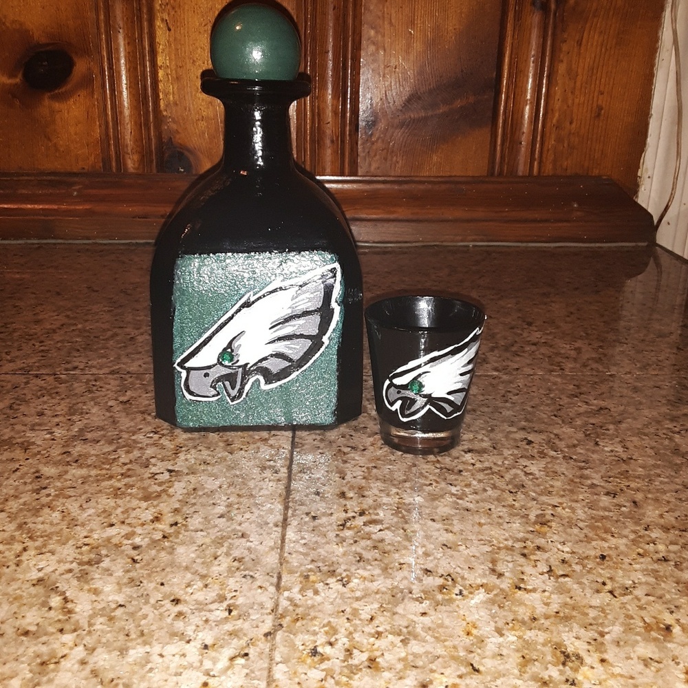 Gran patron Platinum 375ml Philadelphia eagles